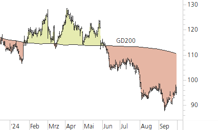 Volkswagen VZ-Trend-Chart